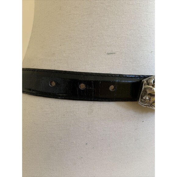 The Ben Amun/Isaac Manevitz luxury Black Leather Belt main image 10